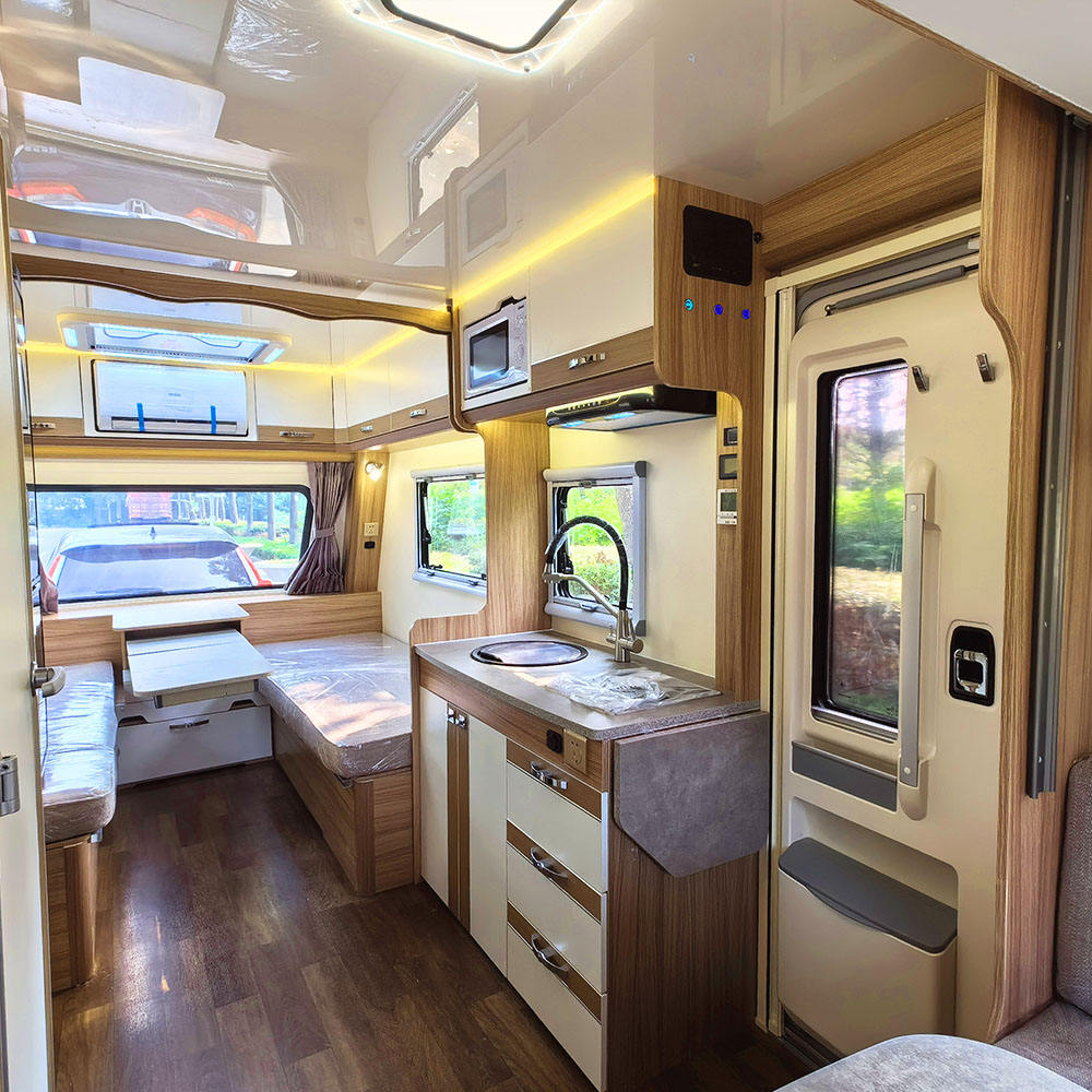 Luxury 670 Lite Camper Trailers Motor Home Truck - off Road RV Caravan - Modern Interiors