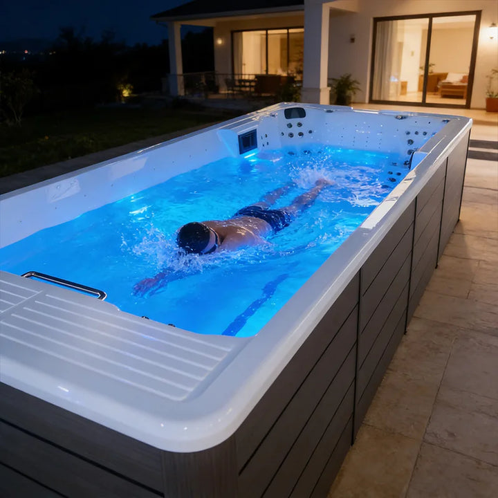 New large 15M Constant Temperature Luxury Outdoor Swimming Spa Pool 