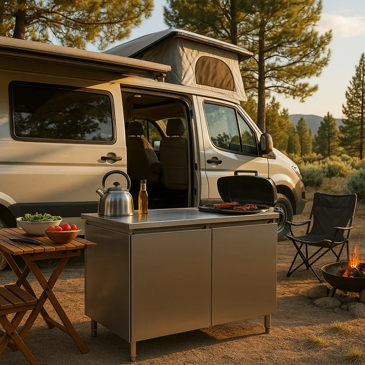 Modern Outdoor Camper Kitchen Cabinets Kitchen Cupboard Unit  