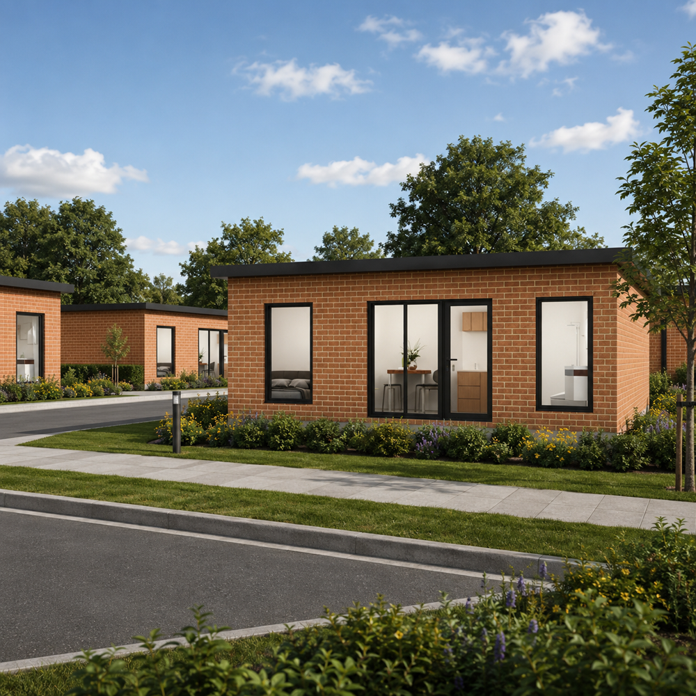 Modern Living Prefab Luxe House Galvanized Steel Home - Custom Designs Available