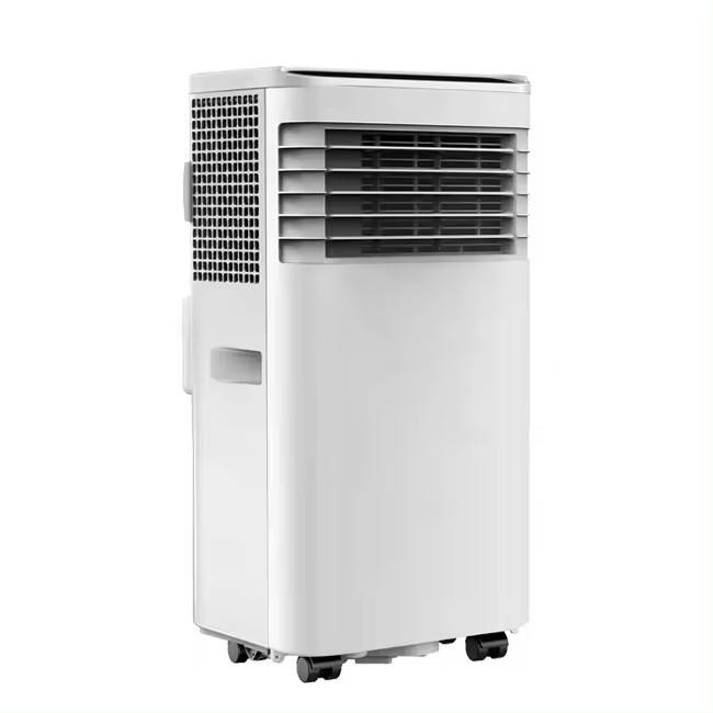 Portable air conditioner on a white background