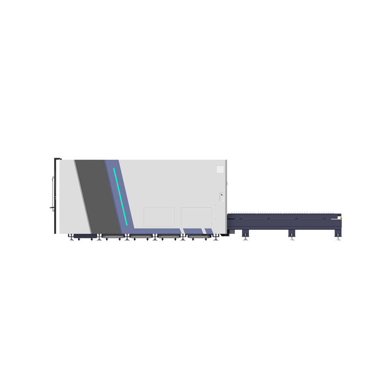 Smart High Efficiency Enclosed Fiber CNC Laser Cutting Machine with Exchange Table 3kw