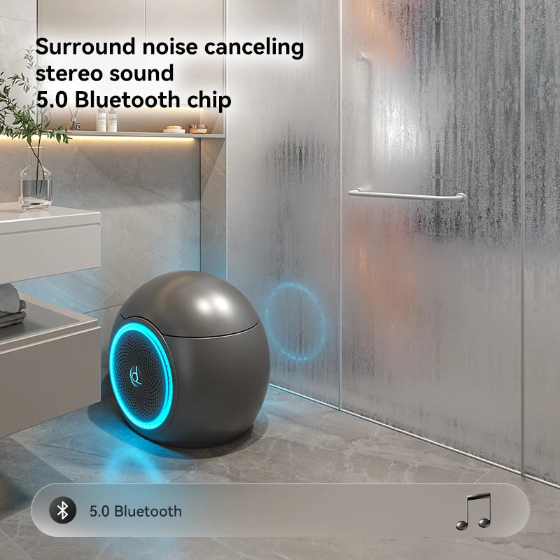 Modern Smart Automatic Flush Electric Bluetooth Speaker Toilet