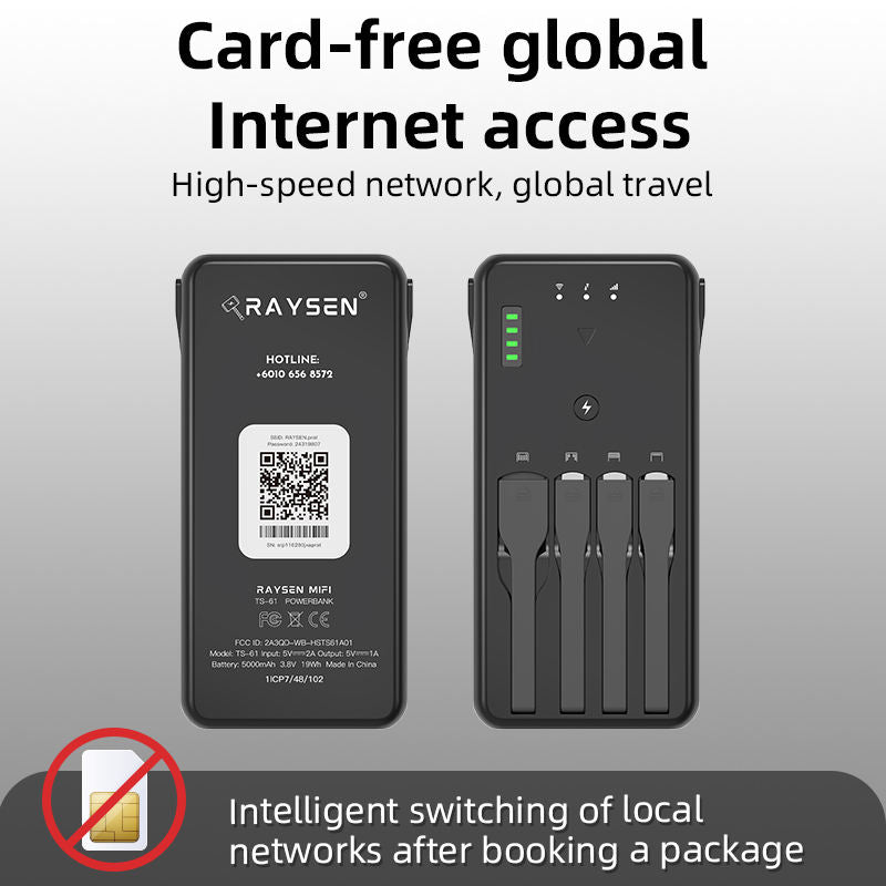 New Global Version Mini Portable 4G Mobile Router – Universal Pocket WiFi Hotspot for Travel & Camping Multipurpose