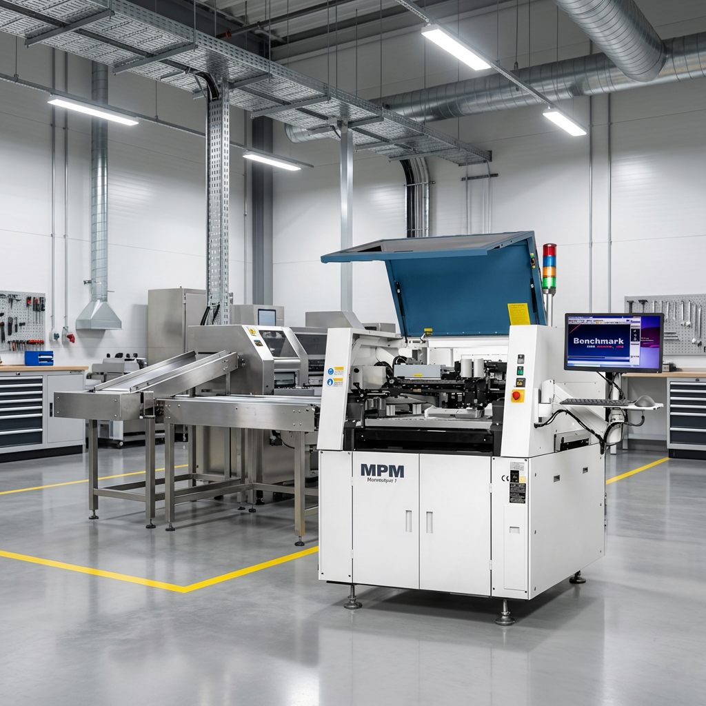 Modern MPM Momentum II 100 Stencil Printer – High-Precision Solder Paste Printer for SMT Production Lines