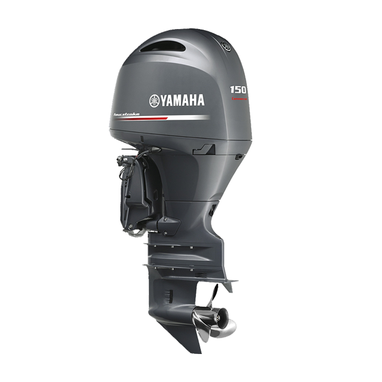 Moderner Yamaha Hochleistungs-Außenborder 4-Takt Bootsmotor - Original OEM
