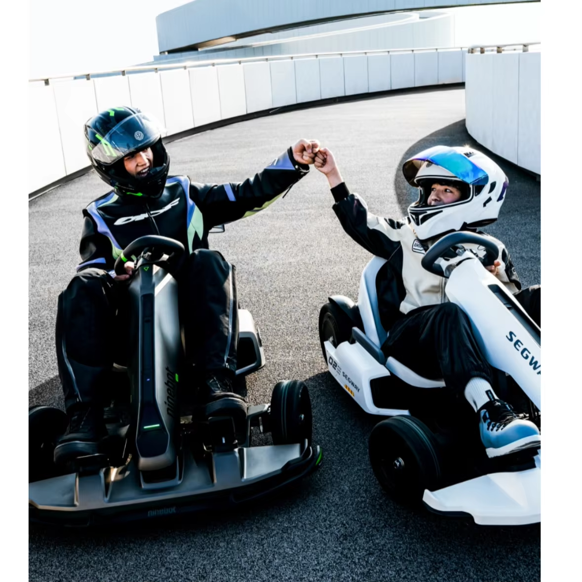 New Smart Pro 2 Pedal-Powered Electric Racing Go-Kart