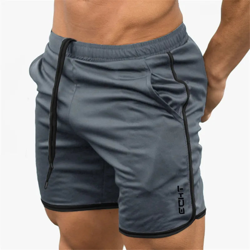  NEW Quality Running Shorts Men Sports Jogging Fitness Shorts Quick Dry  Mesh Gyms Shorts 