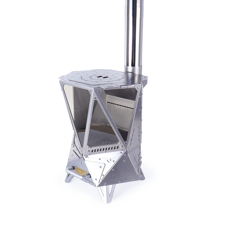 Premium New Smokeless Wood Pellet Stove – Large Capacity - Camping & Outdoor Heating Stove