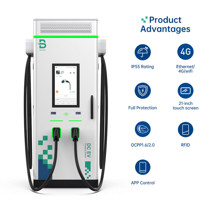 Modern High Power CE Certified Commercial DC EV Charger 240kW