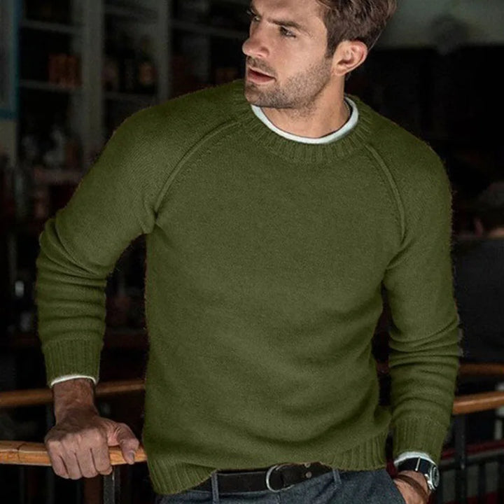 New Fusion Formal Winter Solid Sweater Men New Casual Slim Fit Mens Knitted Quality Sweaters 