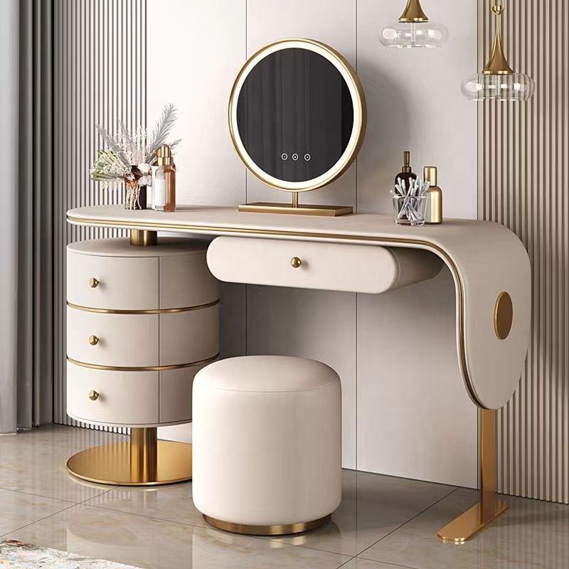 Luxury Dressing Table with Mirror – Advanced Bedroom Vanity & Makeup Table