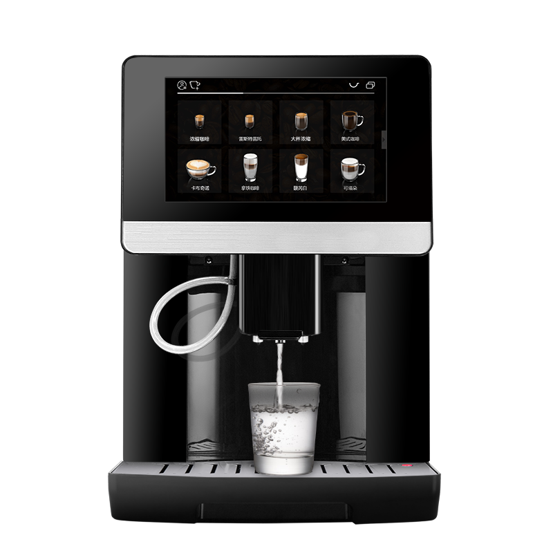 New Fully Automatic Bean to Cup Cappuccino Latte Long Espresso Coffee Machine