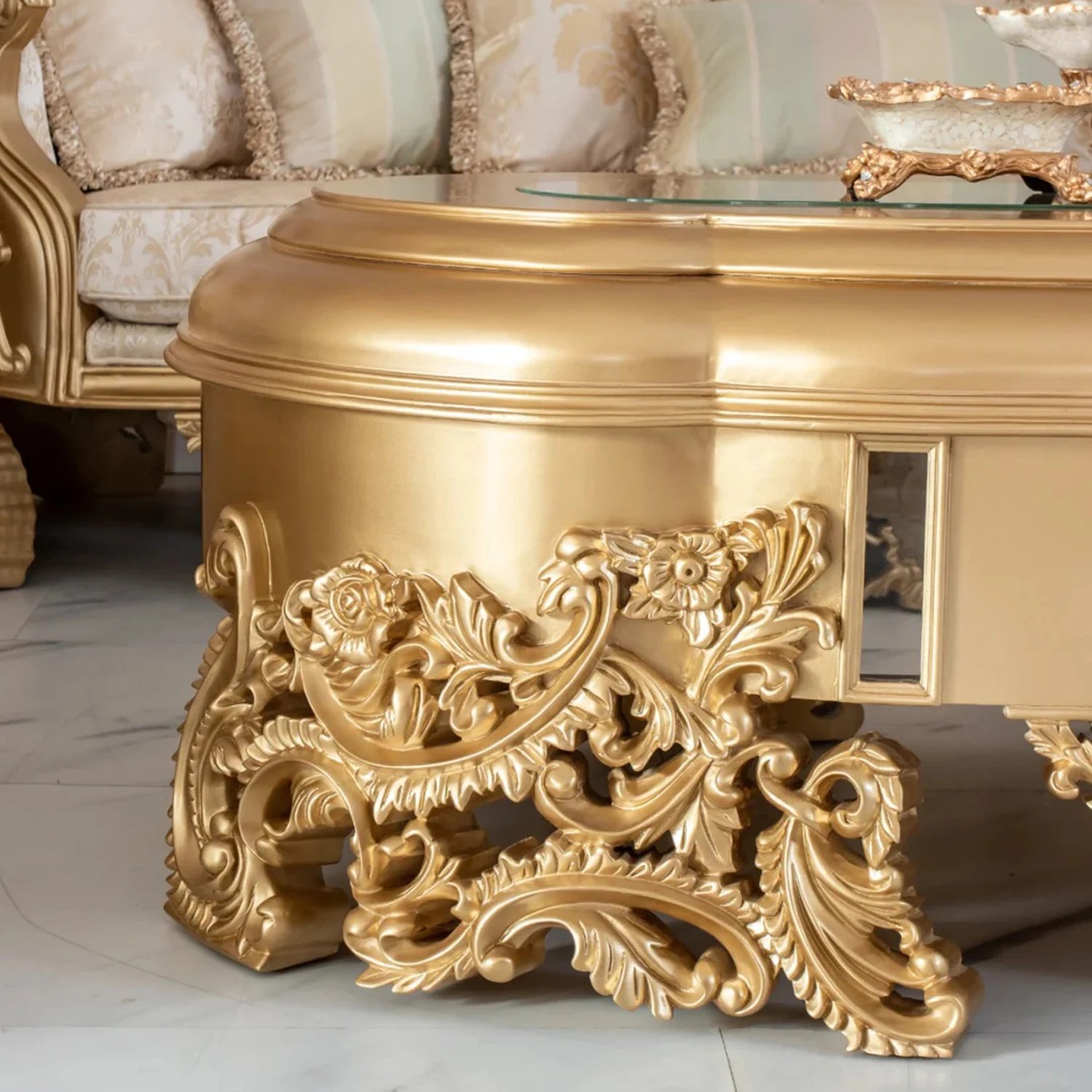 Premium Classical Royal Style Sectional Sofa