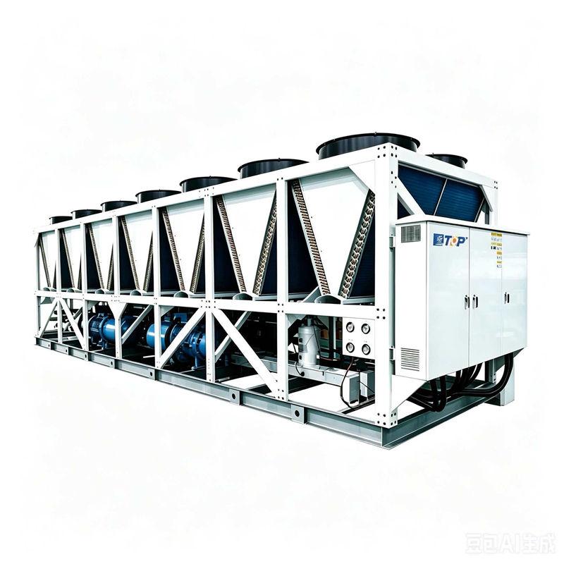 New 150HP Air-Cooled Industrial Screw Chiller Unit | 200–1200kW High-Capacity Refrigeration System