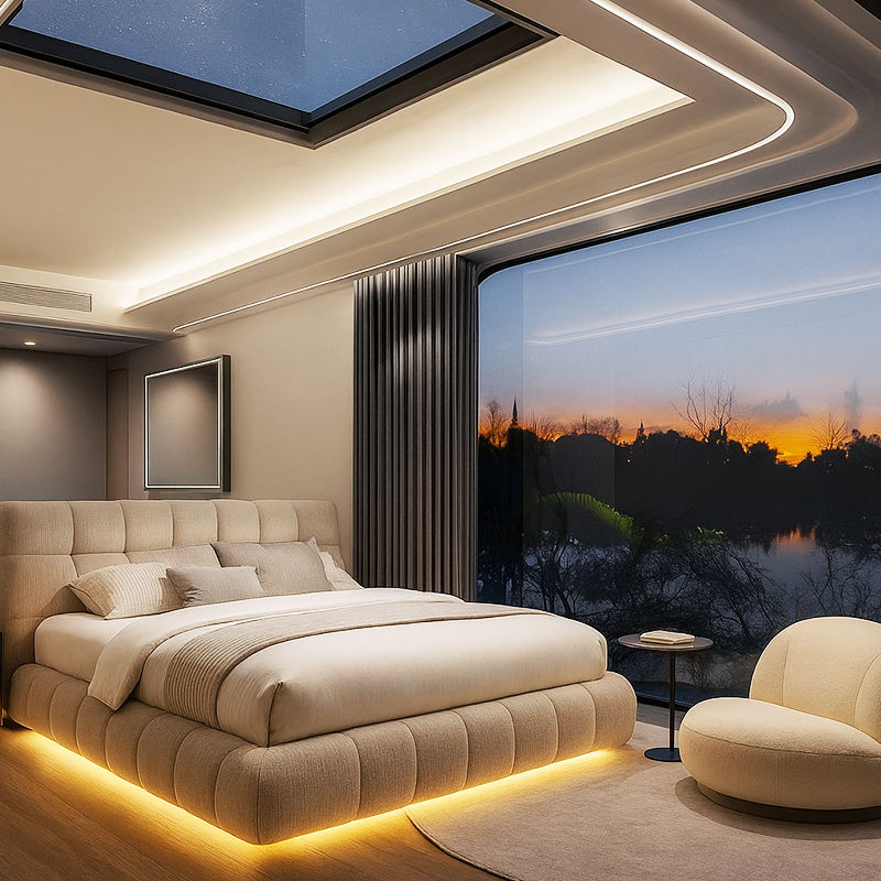 Modern Smart Customizable Prefab Luxury Tiny House with Amenities