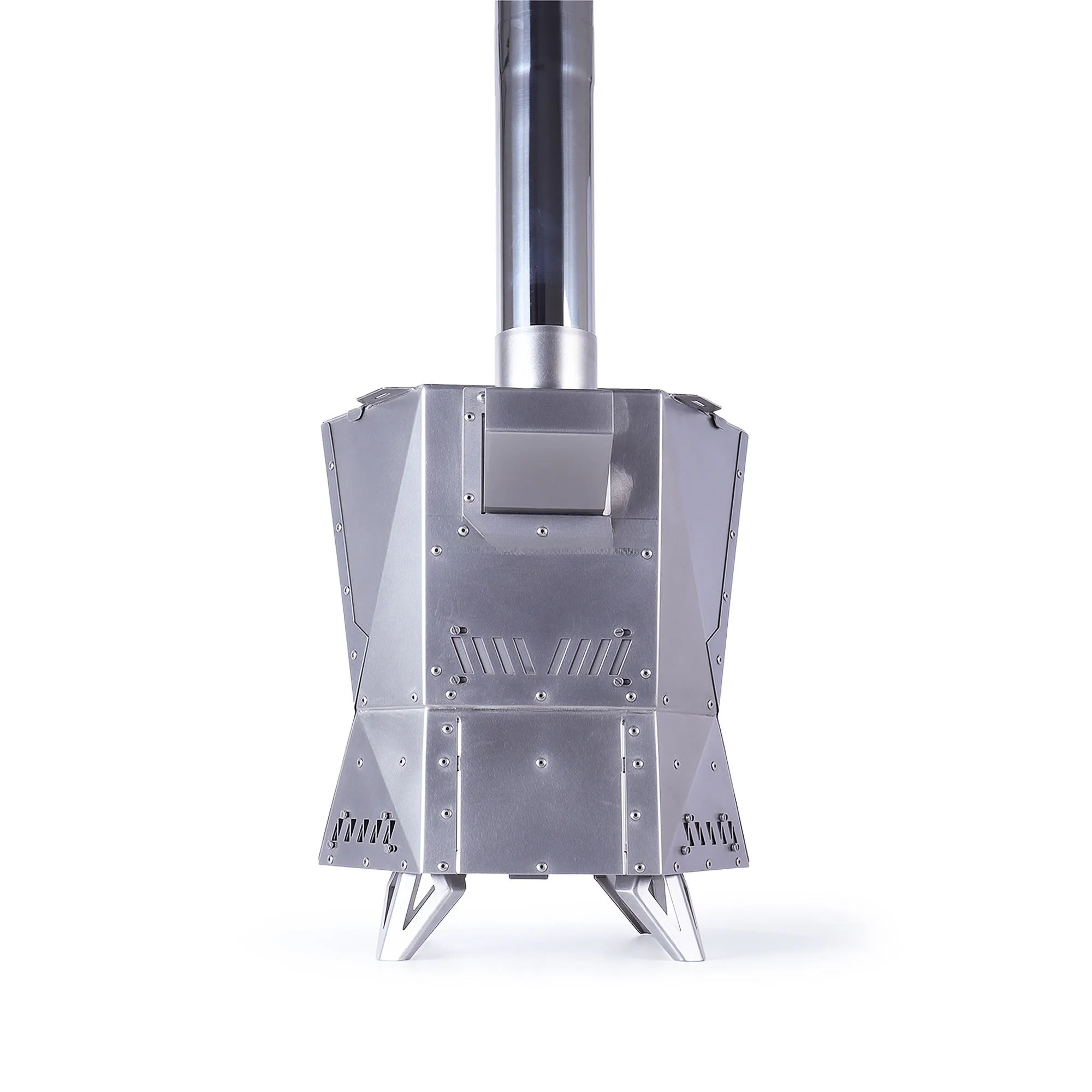 Premium New Smokeless Wood Pellet Stove – Large Capacity - Camping & Outdoor Heating Stove