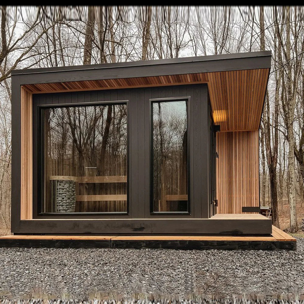 Cedar Zen Garden Sauna – 4 Person Wood-Fired Outdoor Retreat