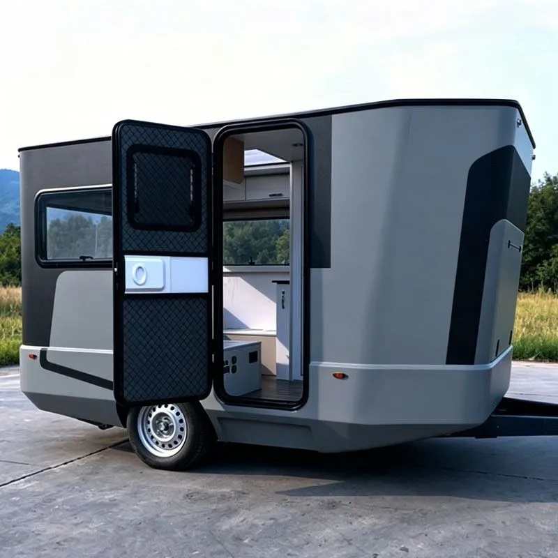 Modern Waterproof RV Camper Off-Road Truck Bed Camper Housing Unit