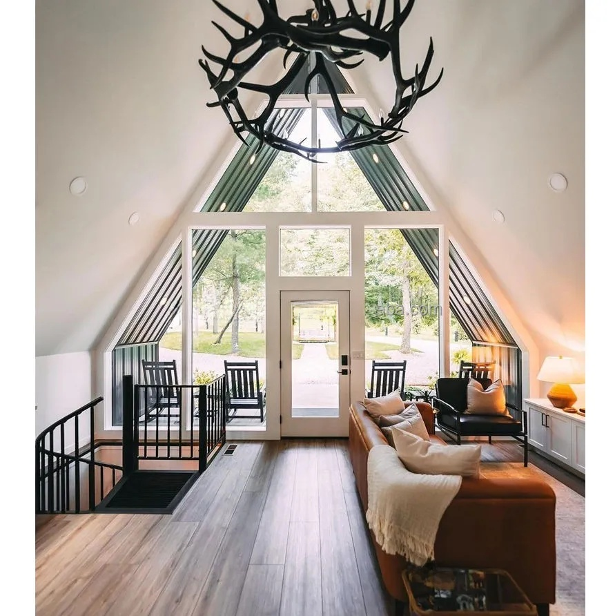 Modern Prefab Luxe House Galvanized Steel Luxe House Villa