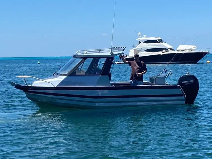 Modern All sea 20Ft Sport Yacht Aluminium Cabin Fishing Boat CE Certified