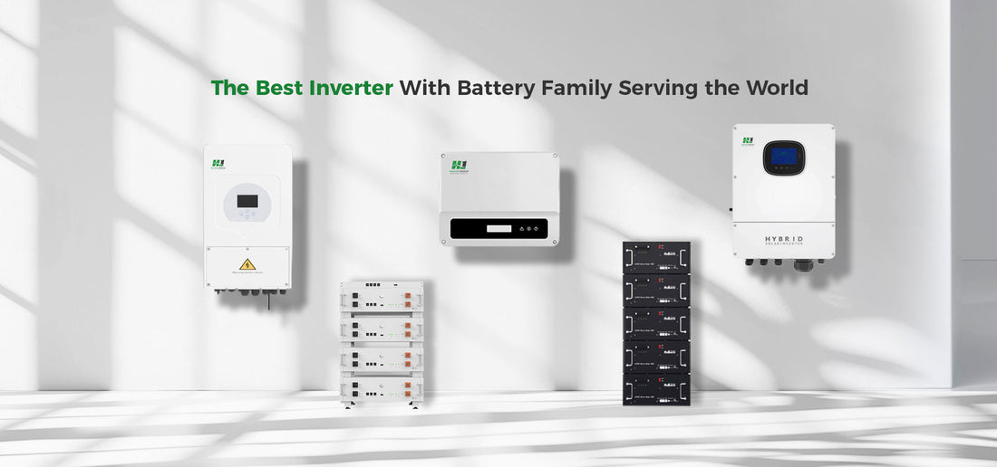 Modern Smart Home Hybrid  Solar Power System - Complete Solar Energy Unit
