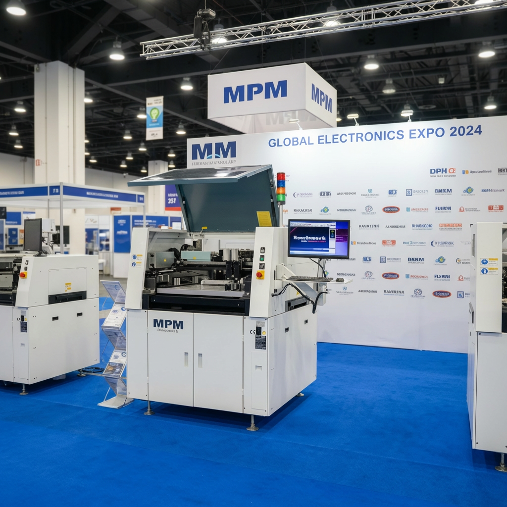 Modern MPM Momentum II 100 Stencil Printer – High-Precision Solder Paste Printer for SMT Production Lines