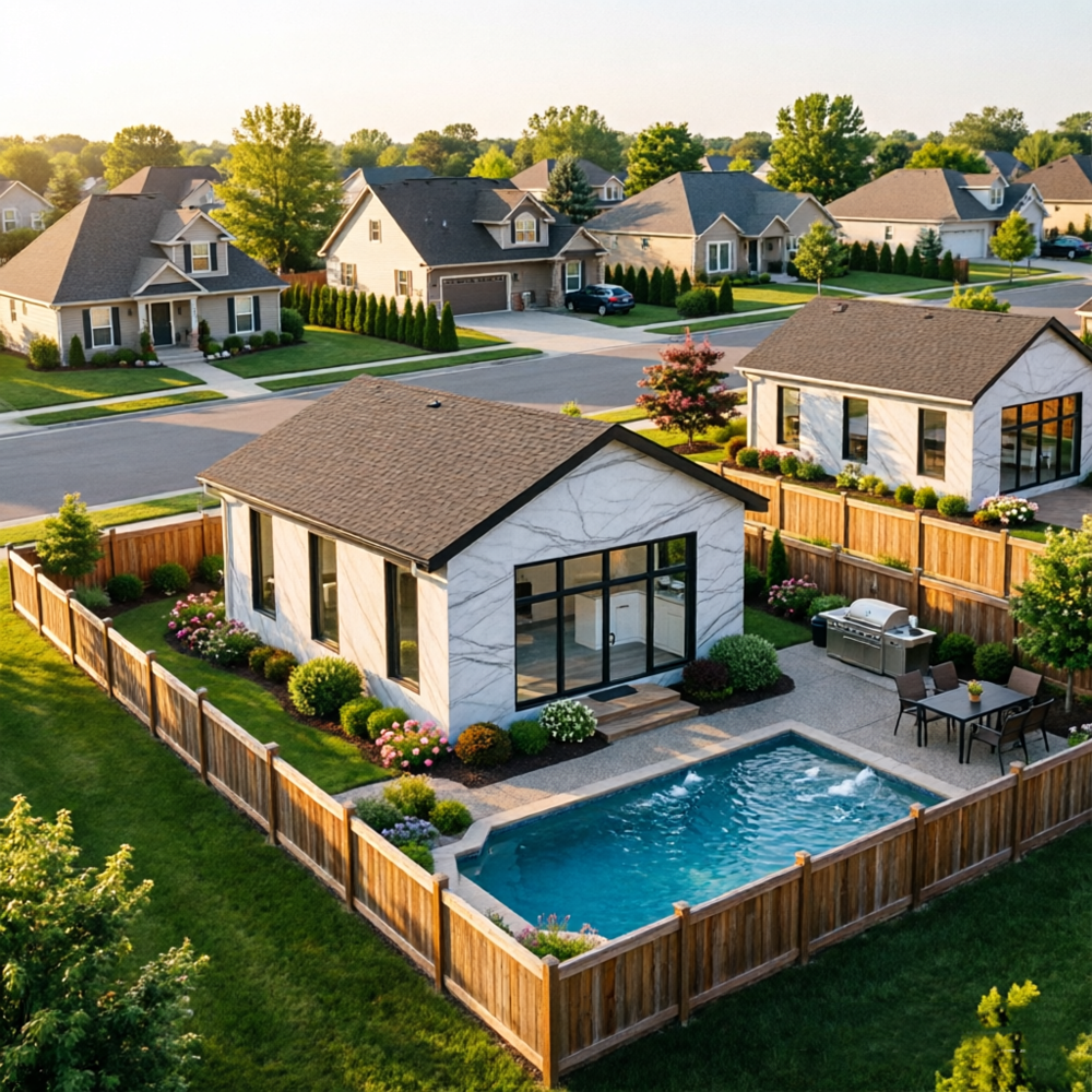 Modern Living Prefab Luxe House Galvanized Steel Home - Custom Designs Available