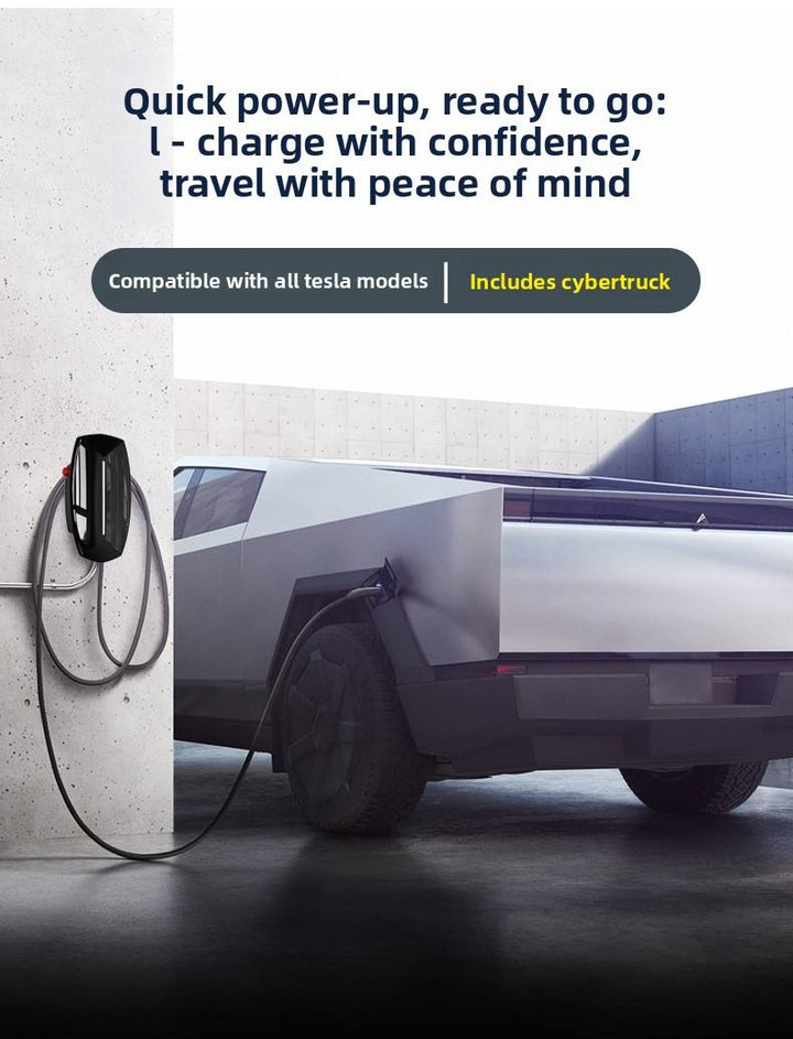 New Waterproof Wall-Mounted Smart EV Charger 3.5kW – OCPP Enabled AC Charging Station