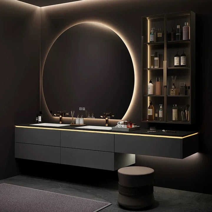 Modern Smart LED Bathroom Makeup Vanity Dressing Table Water Resistant 