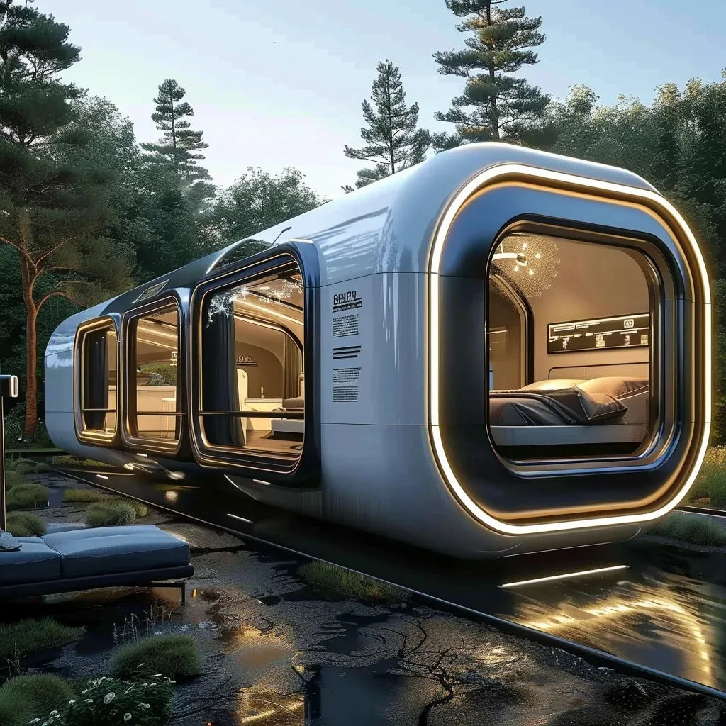 Modern Portable Hotel Prefab Wedding Container Restaurant Capsule Residence Mobile Smart House