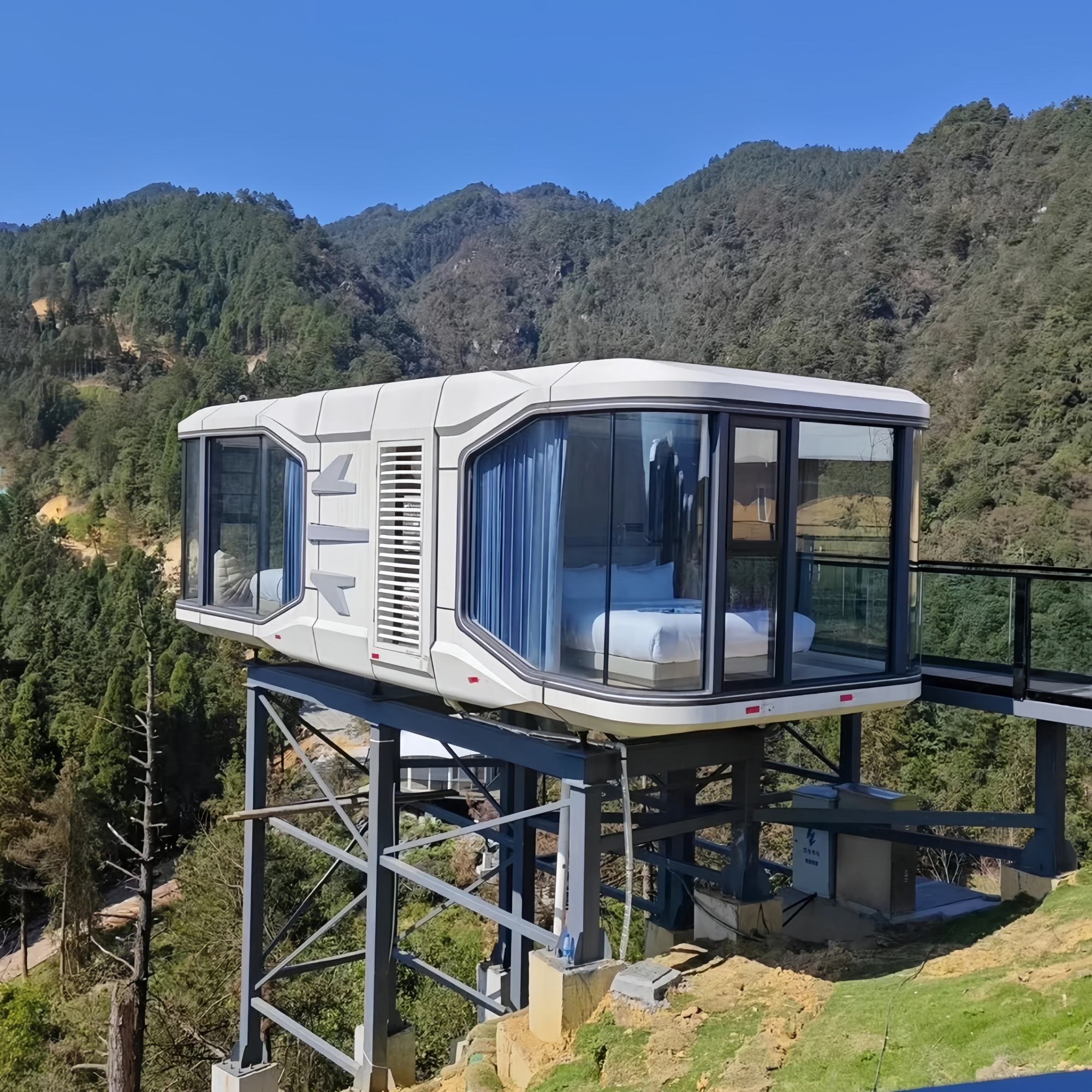 Modern Smart Customizable Prefab Luxury Tiny House with Amenities