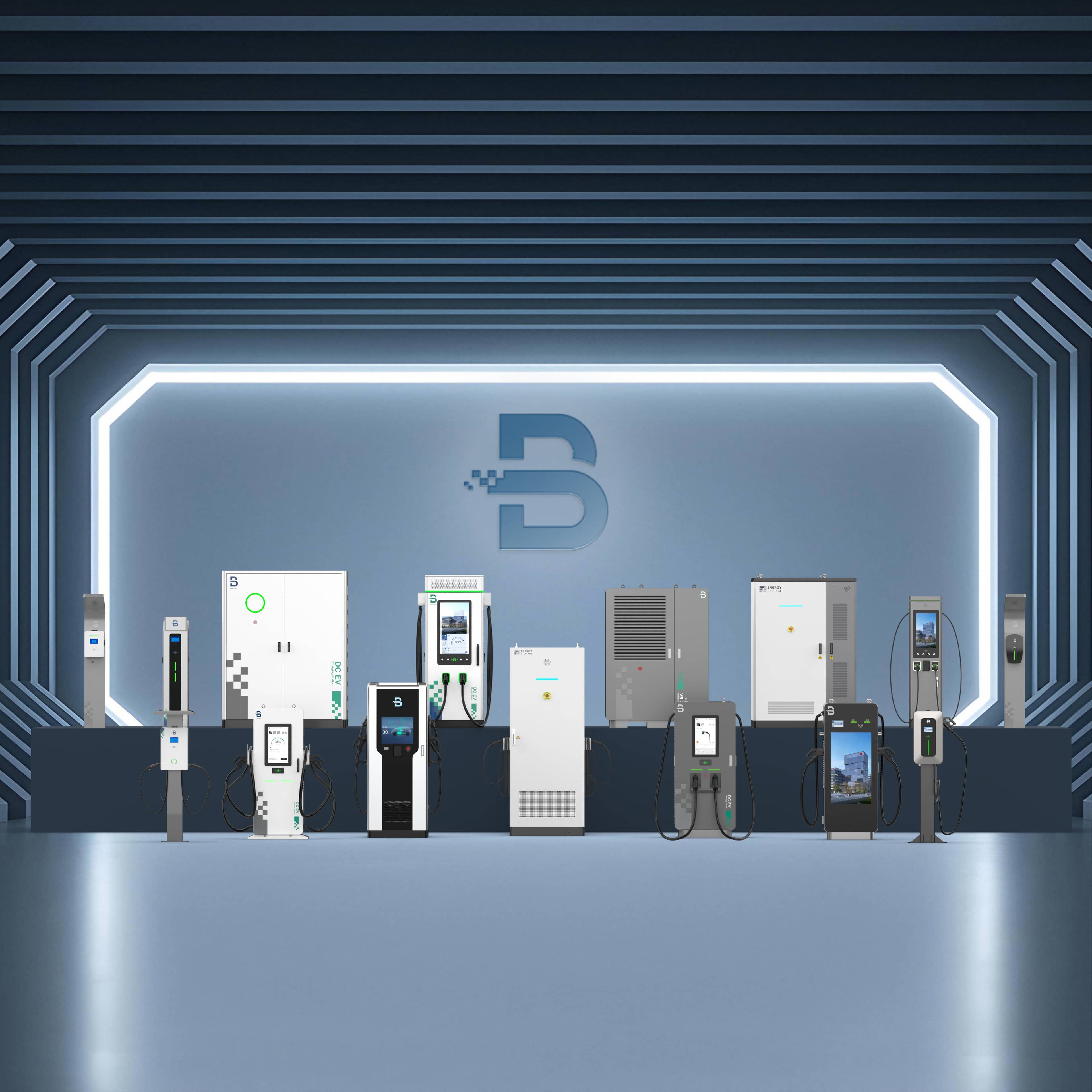 Modern High Power CE Certified Commercial DC EV Charger 240kW