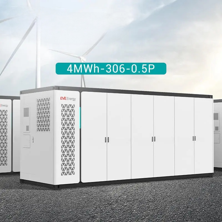 Modern 4MWh ( Energy Storage System – LiFePO4 306Ah Cell Grid-Scale ESS Solar Storage Solution