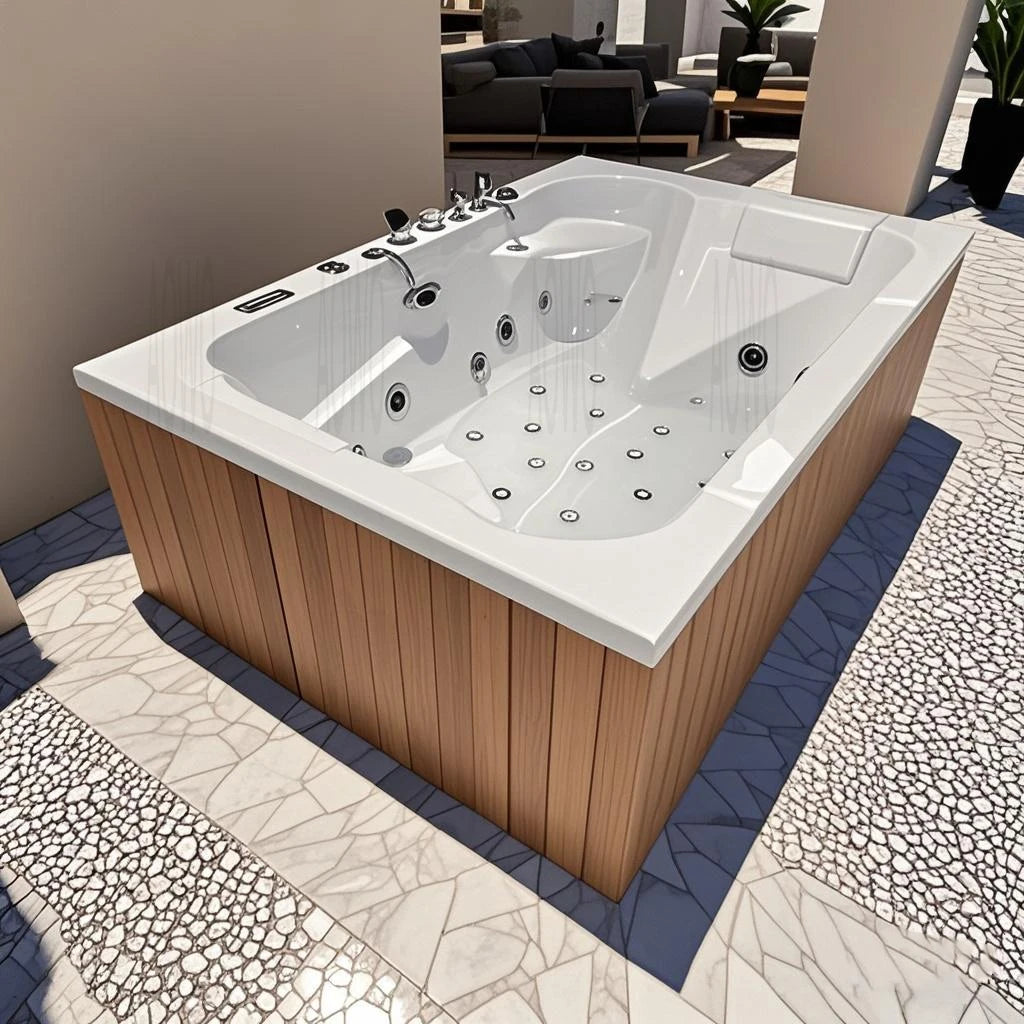 New Premium Design Outdoor 2-Person Jacuzzis Massage Bathtub 
