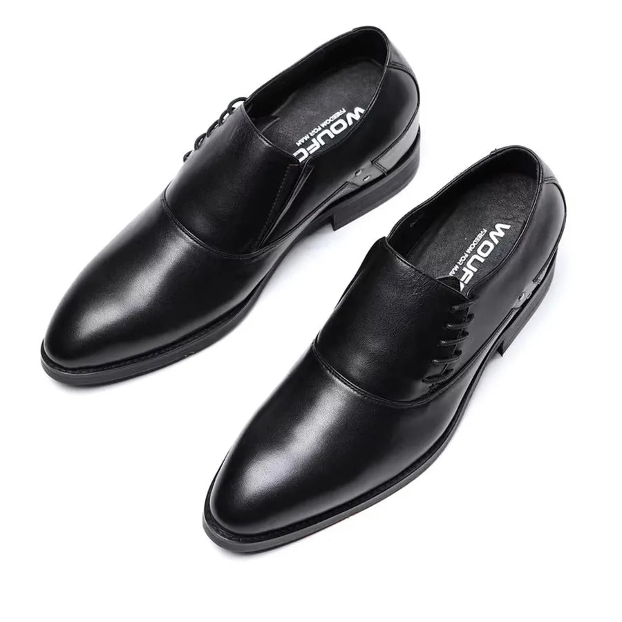 Men’s Modern Leather Dress Wedding Formal Shoes