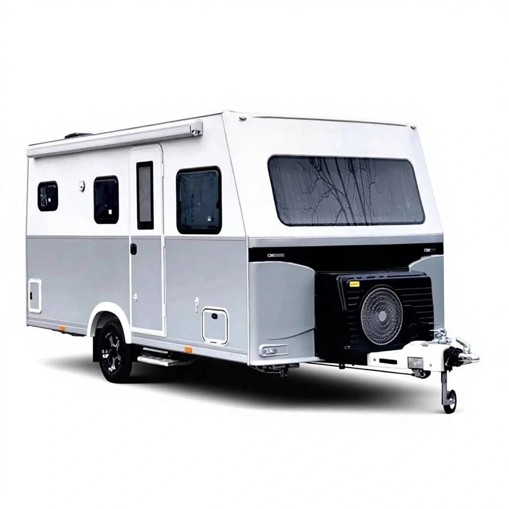 New Luxe Camping OEM RV Motorhome 4 Person Camper Trailer