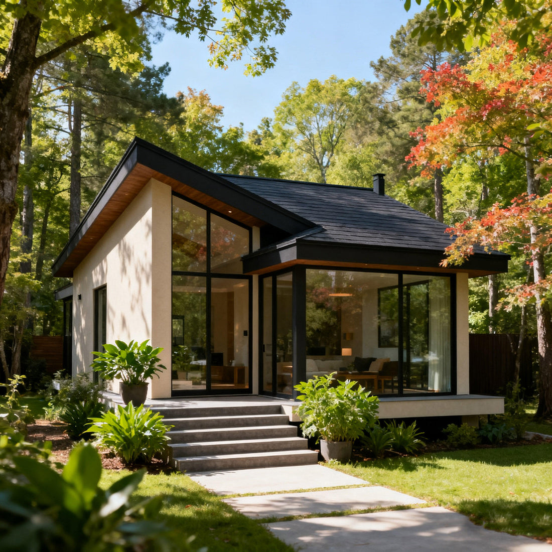 Modern Prefab Luxe House Galvanized Steel House Villa