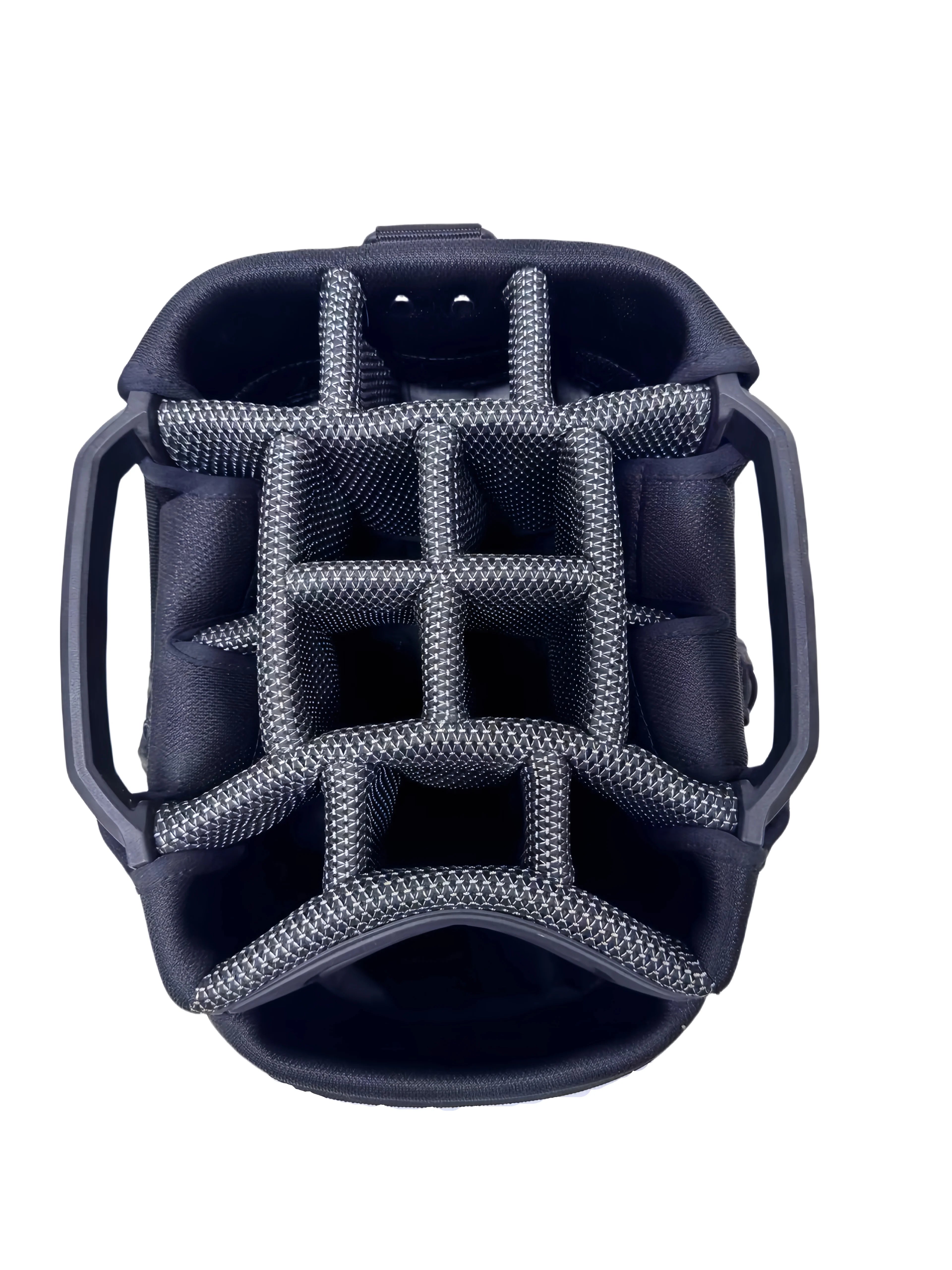 New Lightweight Waterproof PU Leather Golf Bag with 15-Way Divider