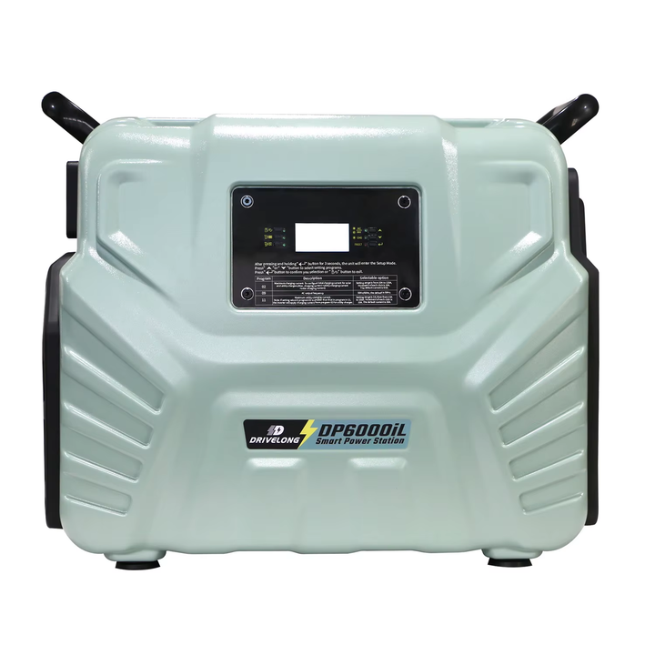 Modern High-Capacity 6000W Portable Electric Power Station with Solar Panel