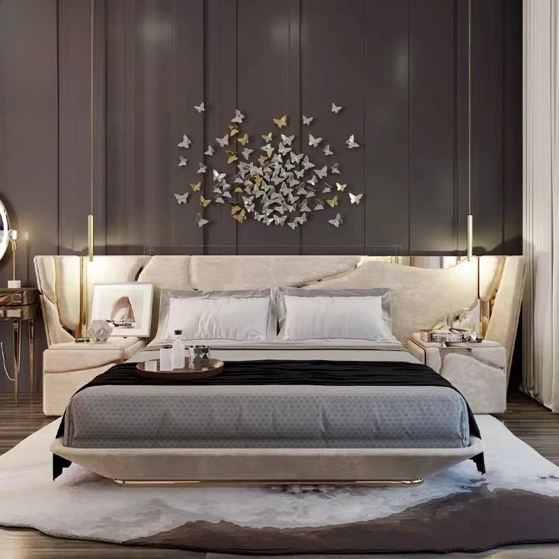 New High-End Royal Luxe King Size Villa Bed Set