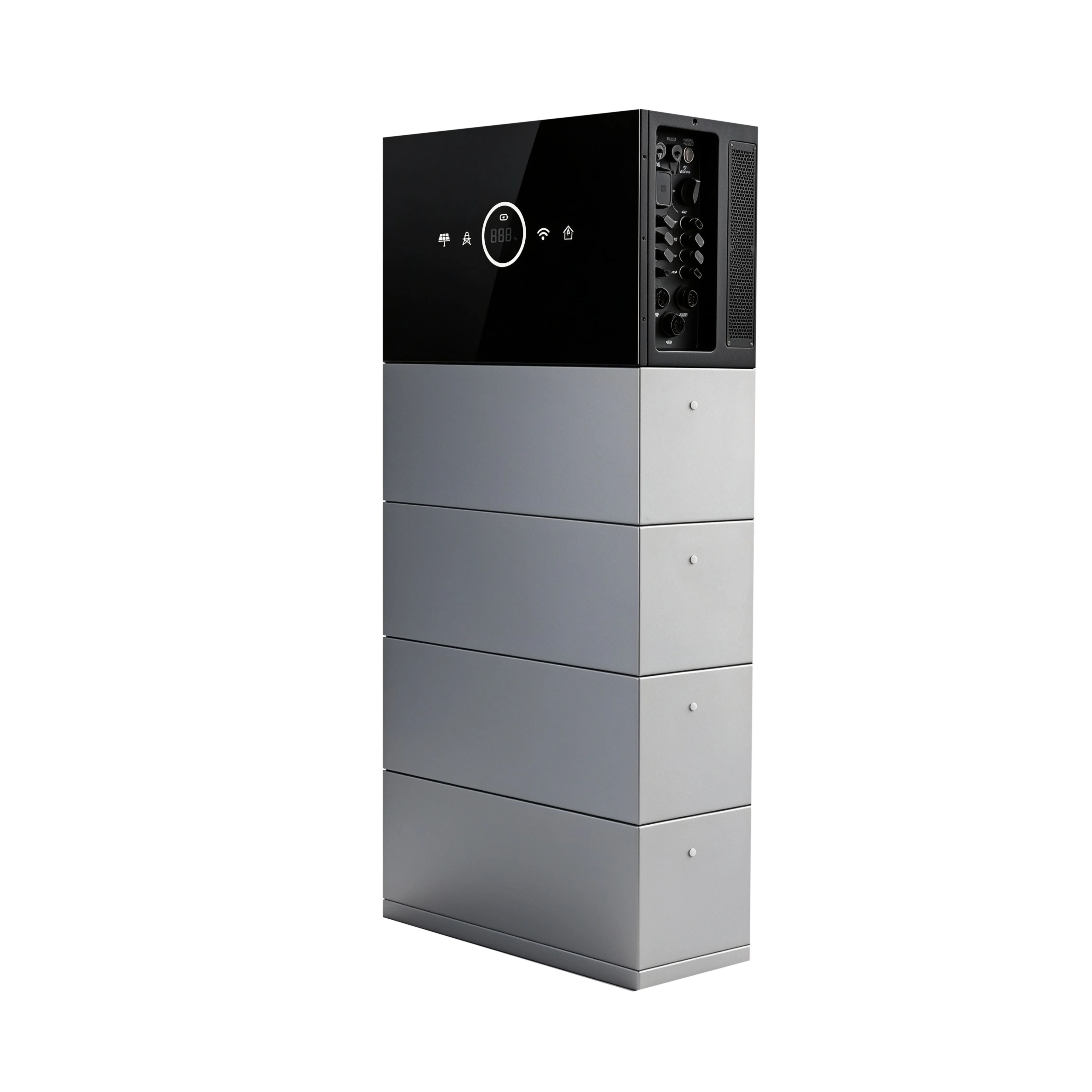 New High Voltage All-in-One Home ESS with 24kW Inverter | 400V Stackable LiFePO4 Battery Energy Storage System