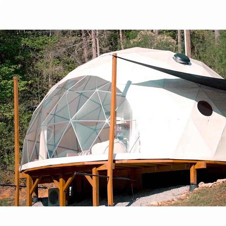 Premium All Season 7M Geodesic Dome Tent for Event Glamping Resorts