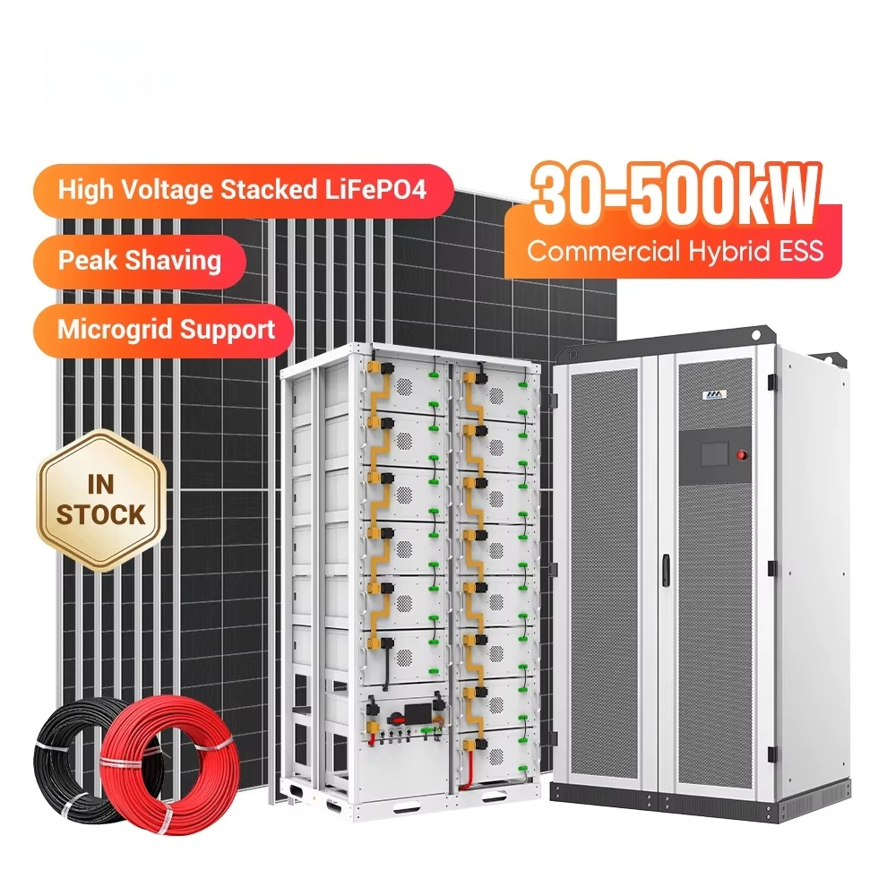 Modern High Power Hybrid Solar Energy Storage System - Off grid Solar Panel System