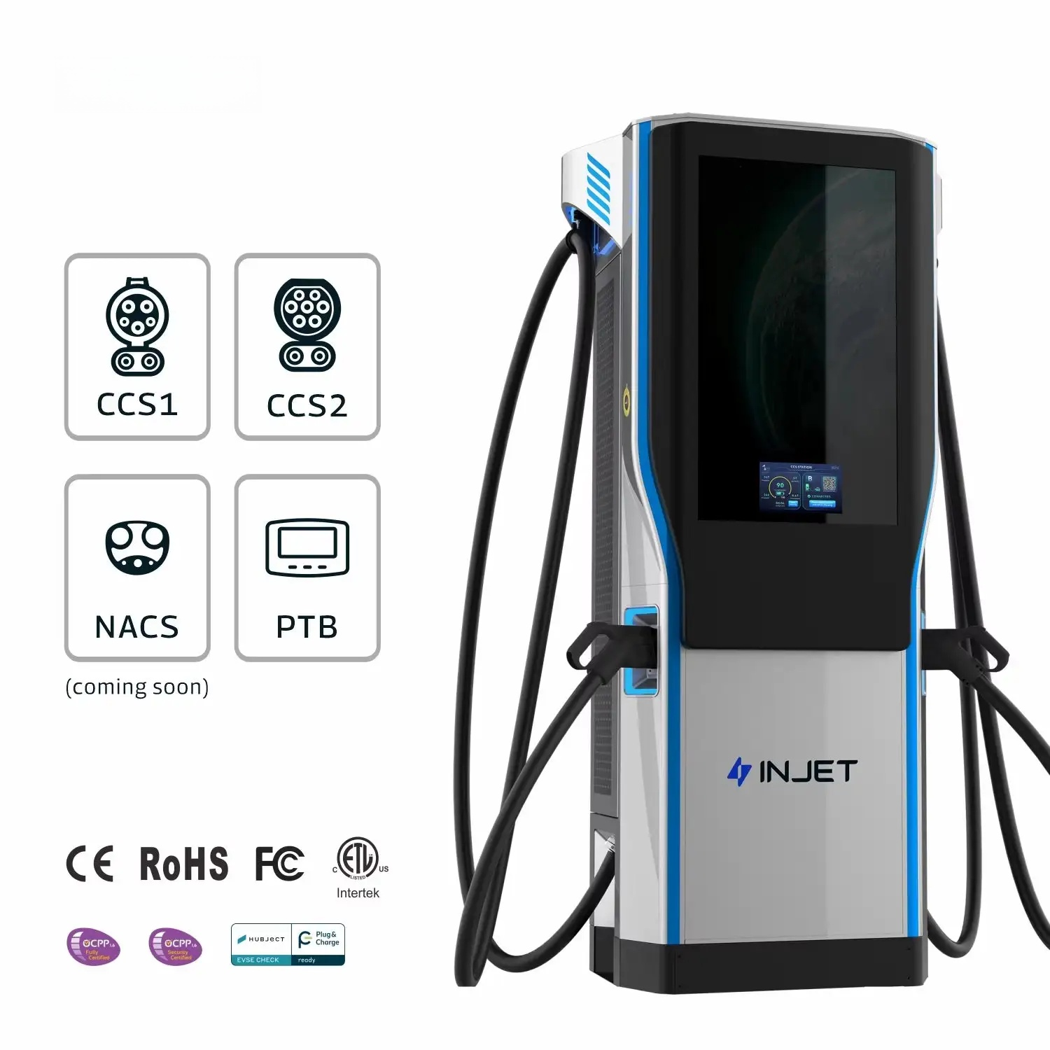 Premium Ultra-Fast Charging Station – Domestic Commercial DC EV Charger (60kW–320kW)