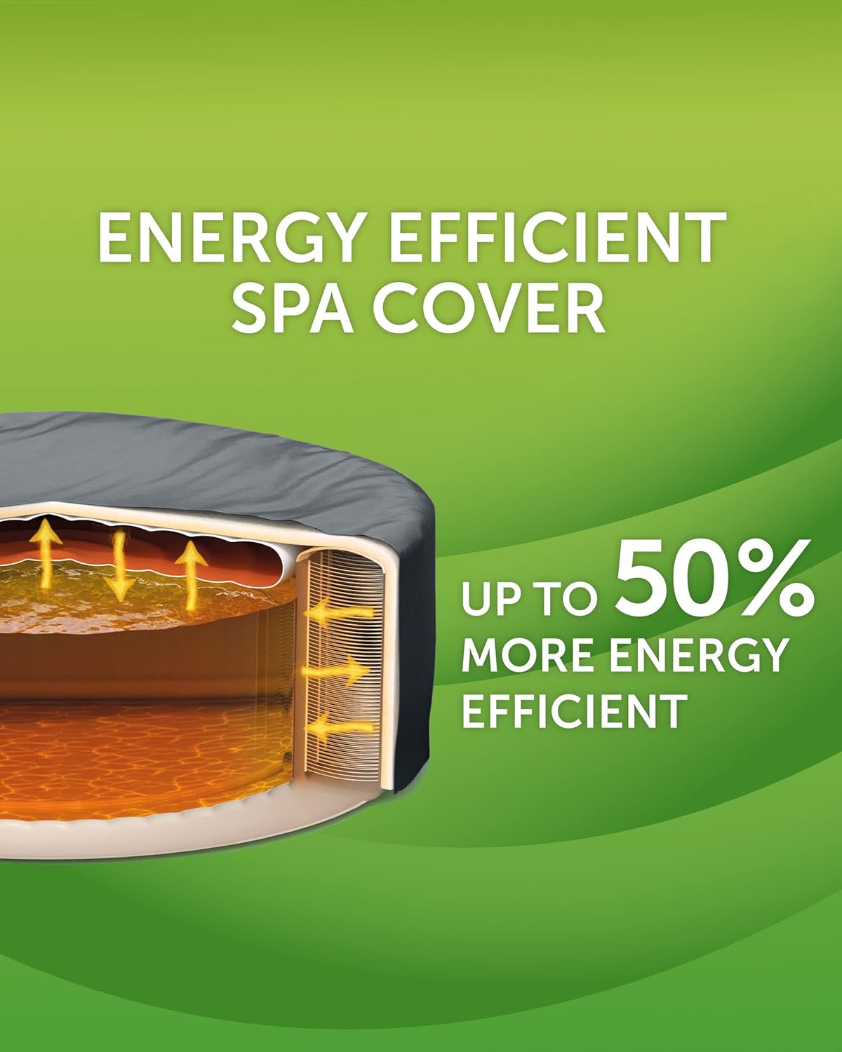 Pure Spa Bubble Deluxe Spa Set – Octagonal Inflatable Hot Tub with 120 Bubble Jets
