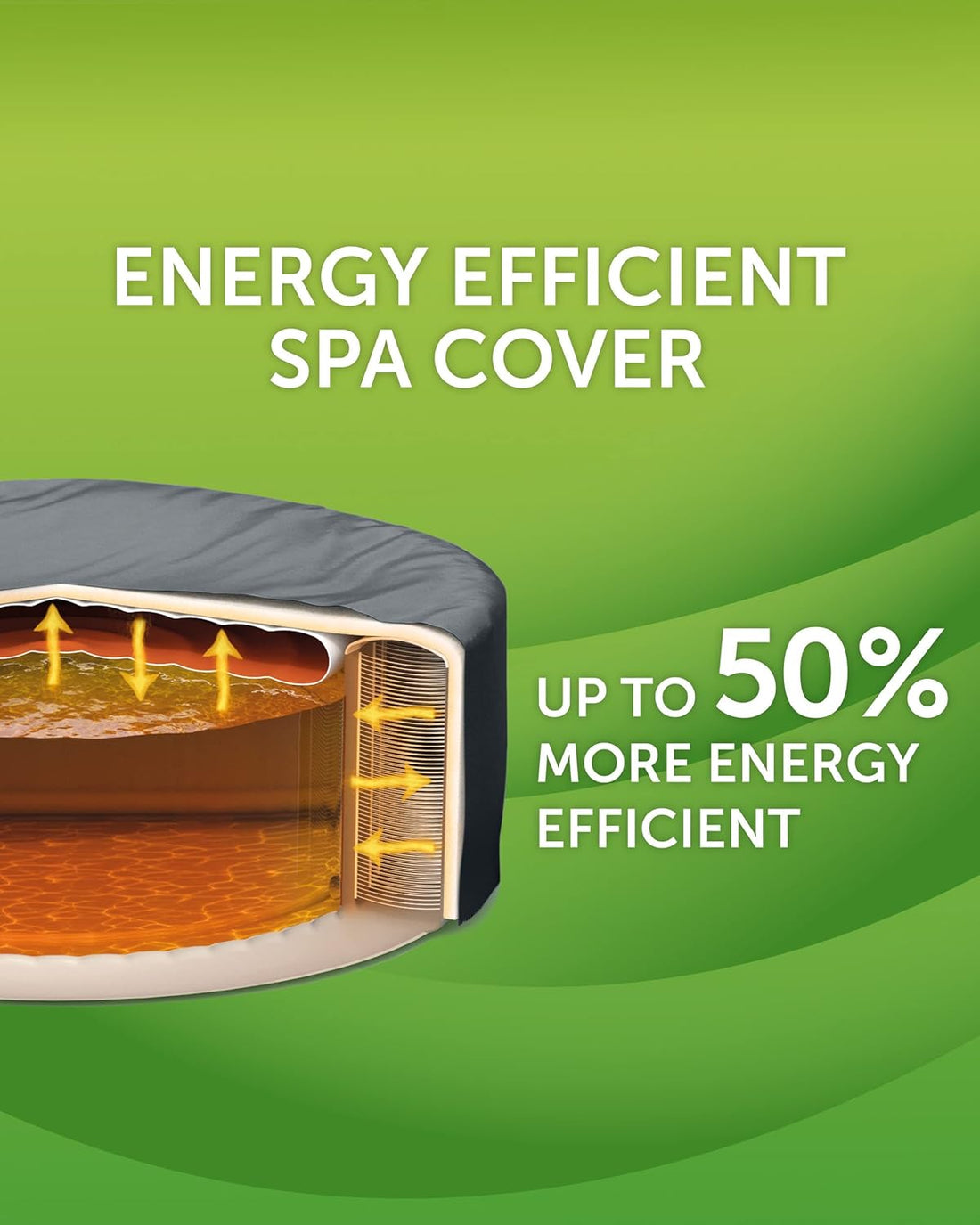 Pure Spa Bubble Deluxe Spa Set – Octagonal Inflatable Hot Tub with 120 Bubble Jets