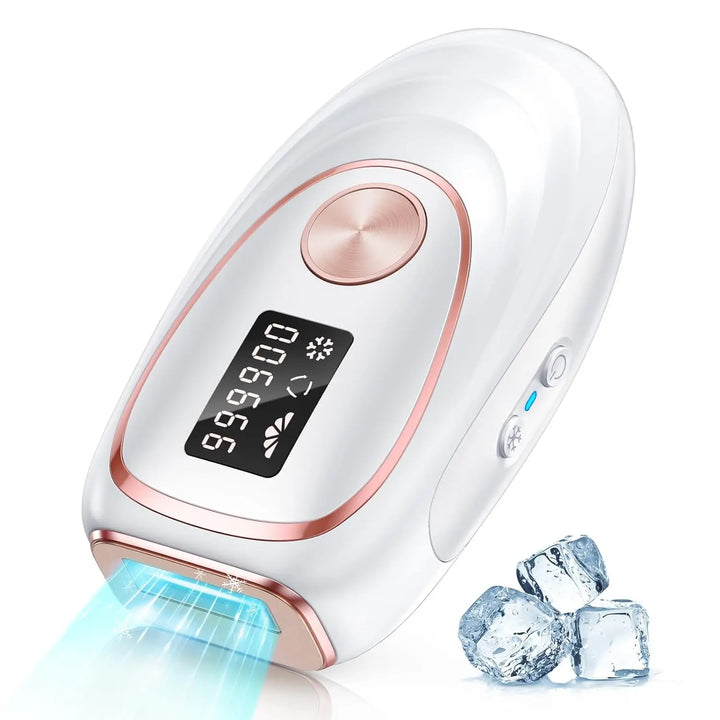 New Multifunction Revolutionary 2024 (Fusion - The Fashion) Hair Removal Ice Cooling Women Men Upgraded 999,900 Flashes 5 Levels Permanent Whole Body Hair Removal Device Laser Epilator for Smooth Skin