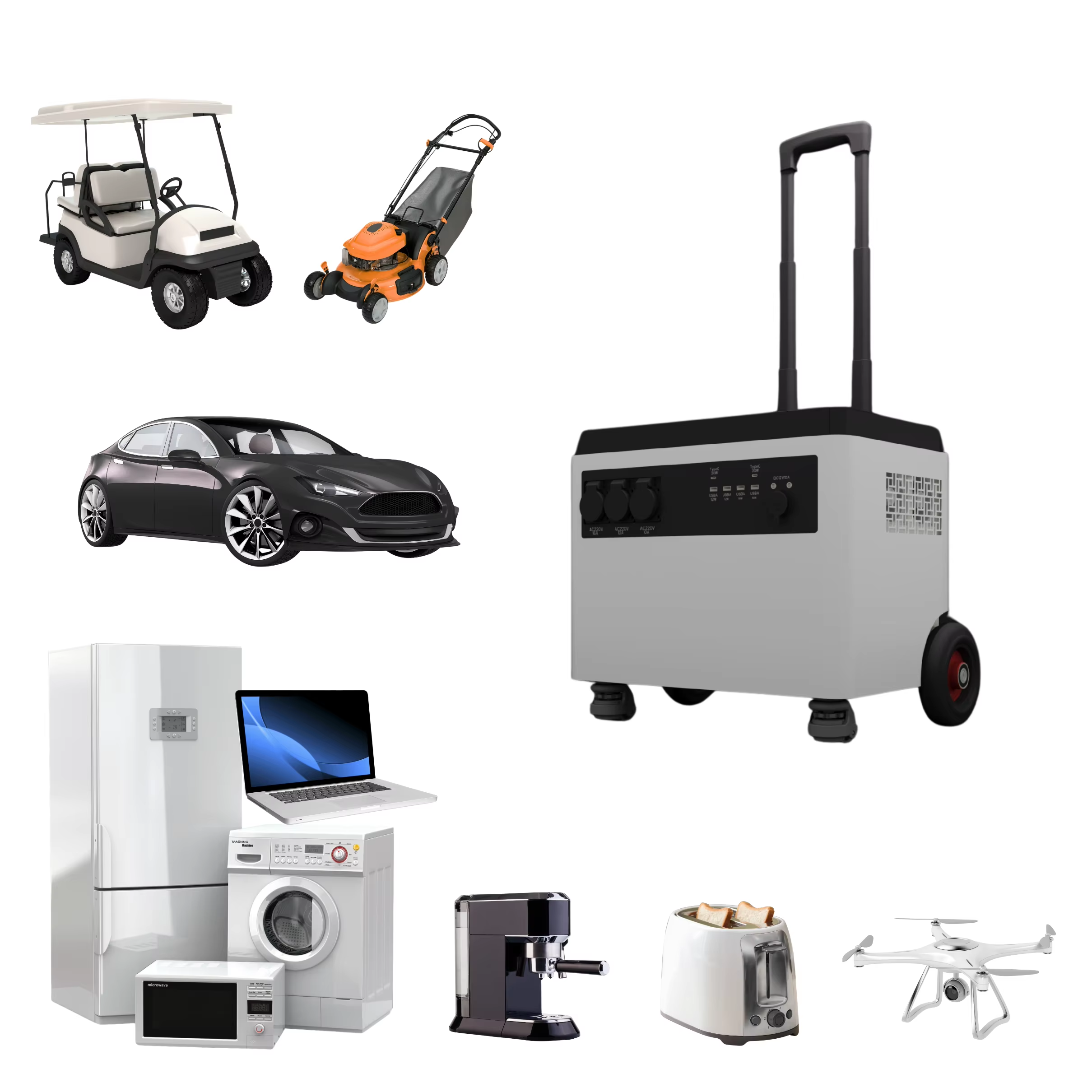 Modern Portable power Station Lithium Battery Solar/EV/Car/Laptop Emergency Backup