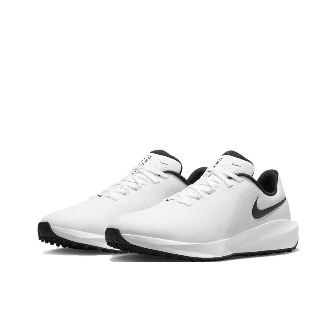 Nike Infinity G Comfort Golf Shoes – Unisex Black &amp; White Wide Fit
